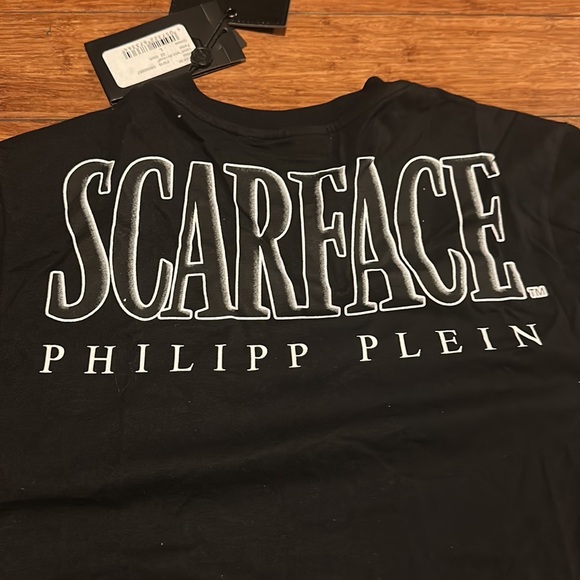Philipp Plein T-shirt "who Do I Trust" Scarface licensed. - Picture 4 of 7